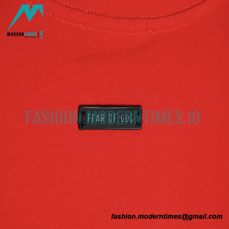 Fear Of God Fenced letter No.7 short-sleeved T-shirt