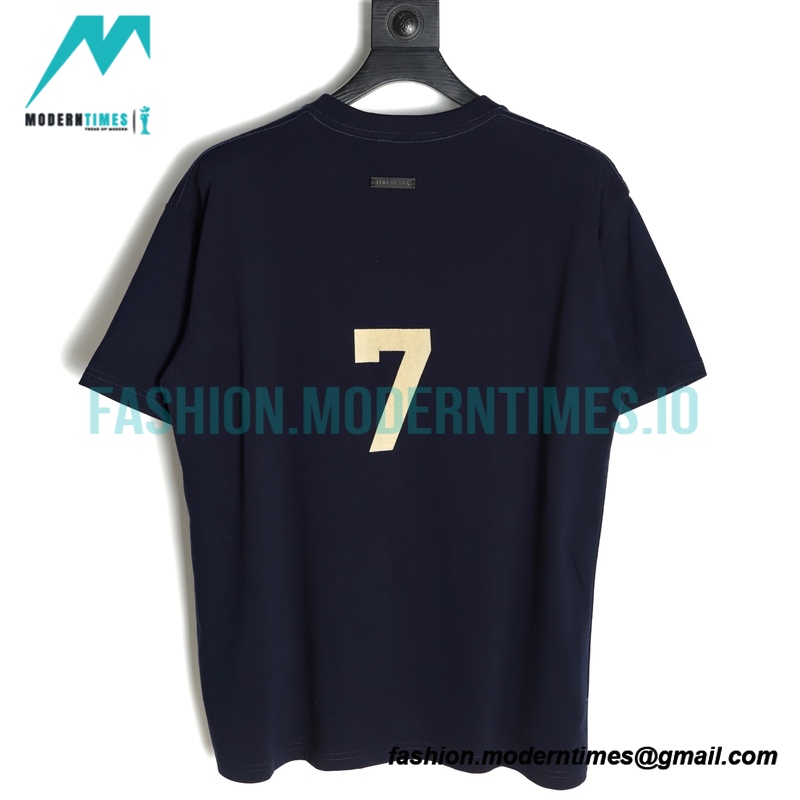 Fear Of God Fenced letter No.7 short-sleeved T-shirt