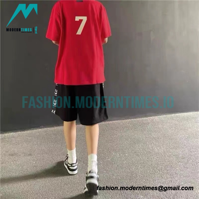 Fear Of God Fenced letter No.7 short-sleeved T-shirt