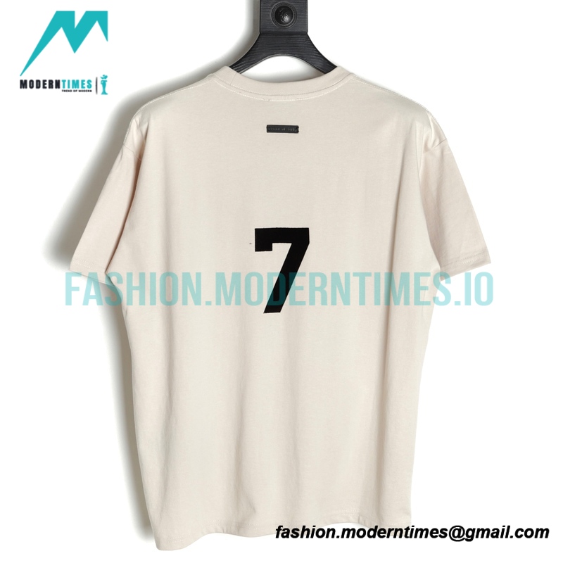 Fear Of God Fenced letter No.7 short-sleeved T-shirt