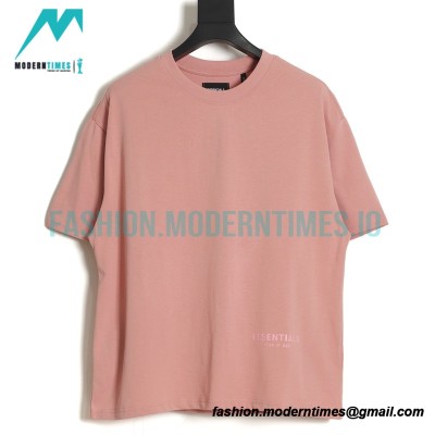 Fear Of God - Short Sleeve T-shirt With Reflective Letter Print On The Back