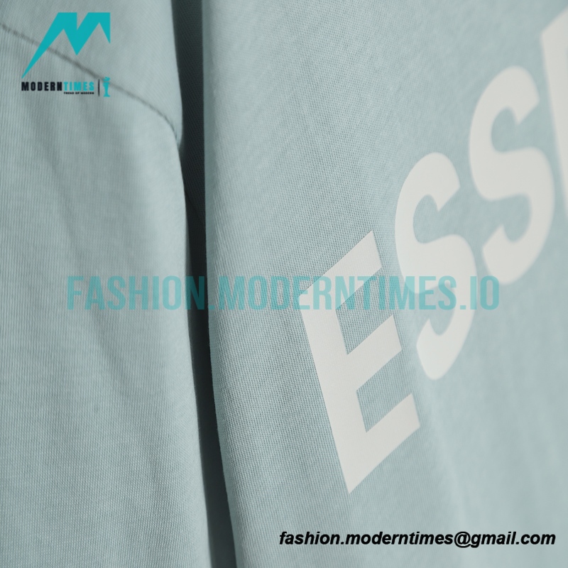 Fear Of God - Short Sleeve T-shirt With Reflective Letter Print On The Back