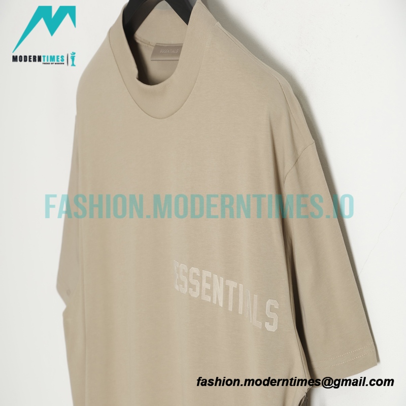 Fear of God - Flocked Small Label Short-sleeved T-shirt