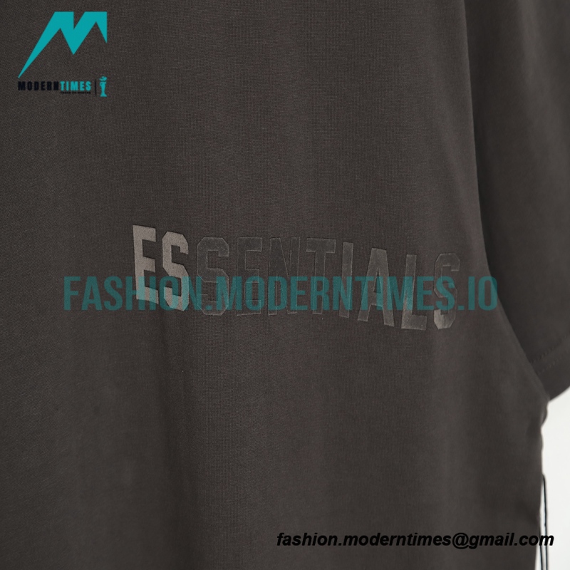 Fear of God - Flocked Small Label Short-sleeved T-shirt