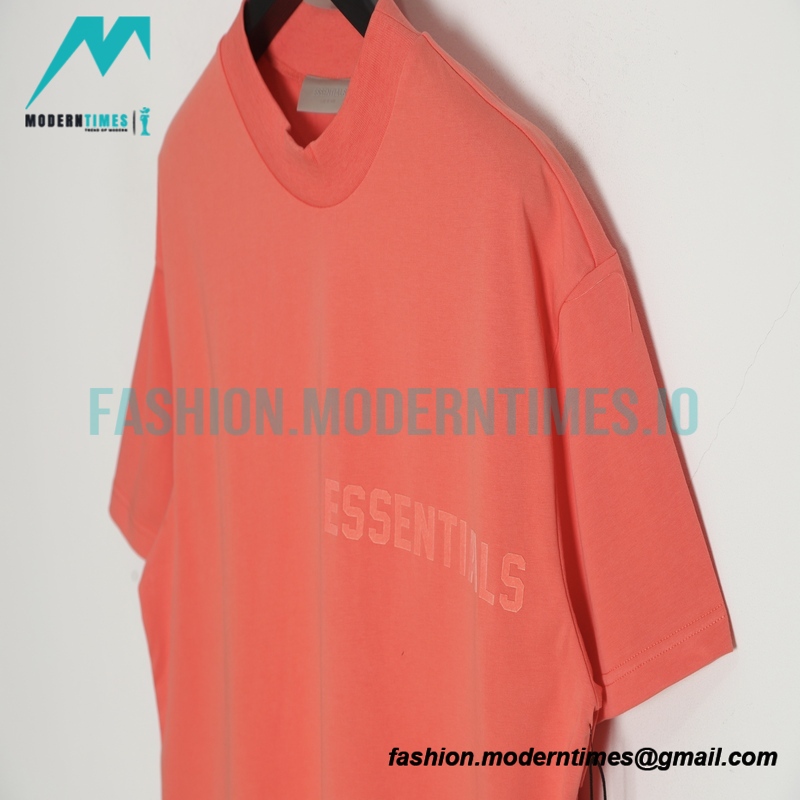Fear of God - Flocked Small Label Short-sleeved T-shirt