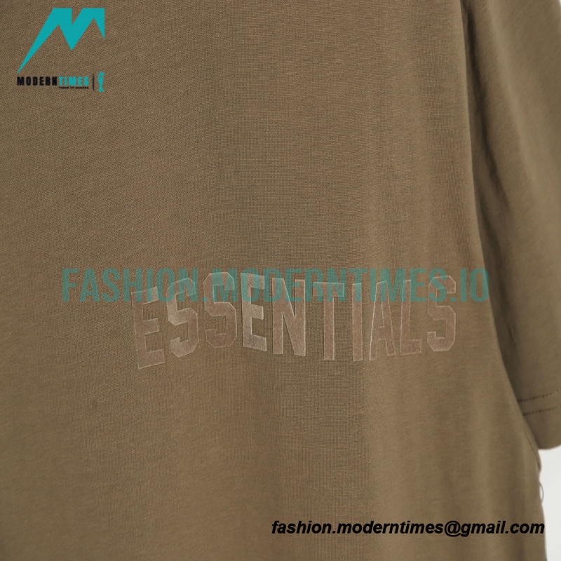 Fear of God - Flocked Small Label Short-sleeved T-shirt