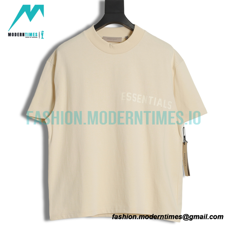 Fear of God - Flocked Small Label Short-sleeved T-shirt