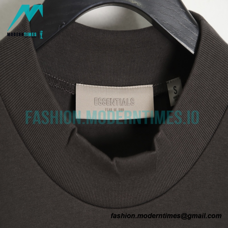 Fear of God - Flocked Small Label Short-sleeved T-shirt