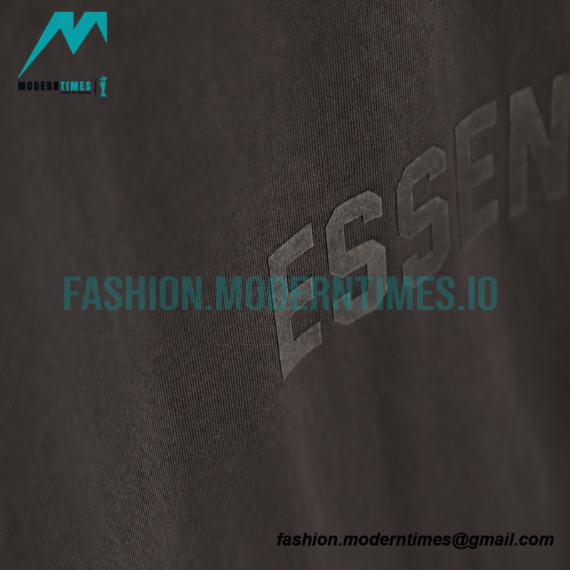 Fear of God - Flocked Small Label Short-sleeved T-shirt