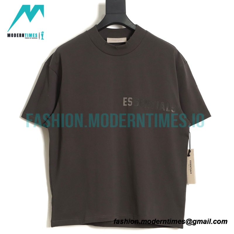 Fear of God - Flocked Small Label Short-sleeved T-shirt