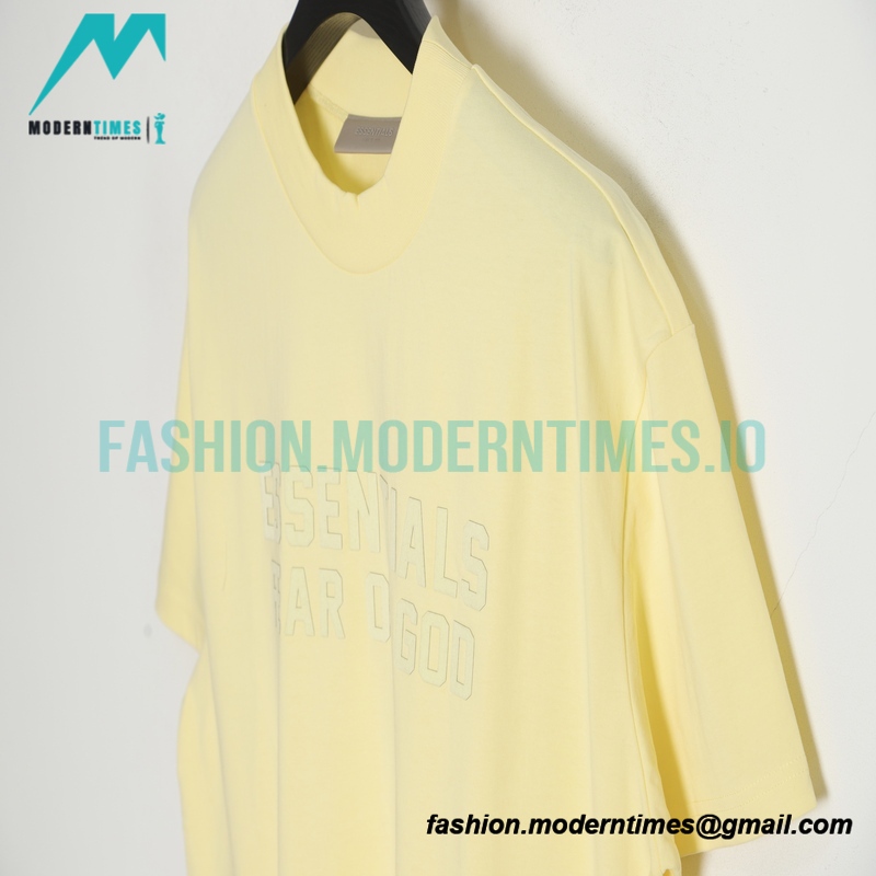 Fear of God - Double-row Large-letter Short-sleeved T-shirt