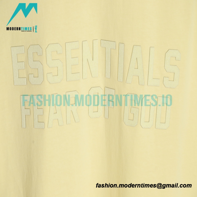 Fear of God - Double-row Large-letter Short-sleeved T-shirt