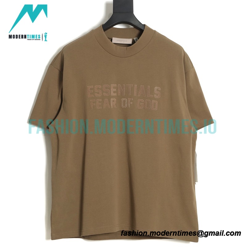 Fear of God - Double-row Large-letter Short-sleeved T-shirt