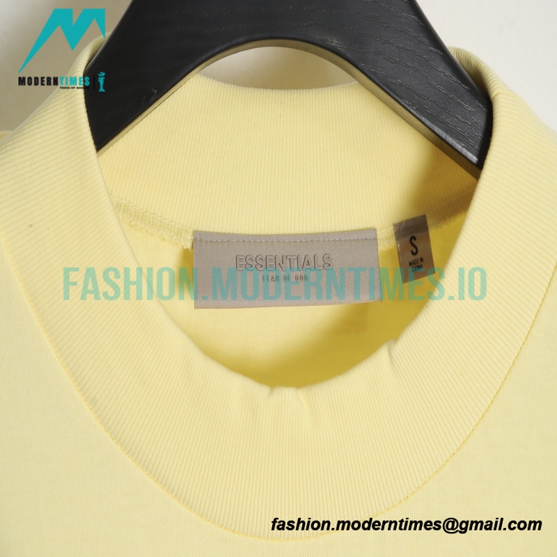 Fear of God - Double-row Large-letter Short-sleeved T-shirt