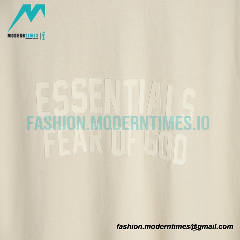 Fear of God - Double-row Large-letter Short-sleeved T-shirt