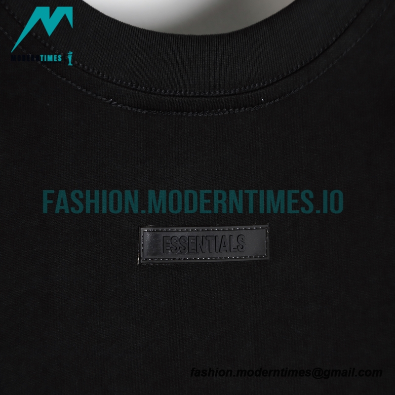 Fear Of God - Double-row Silicone Letter-sleeve T-shirt