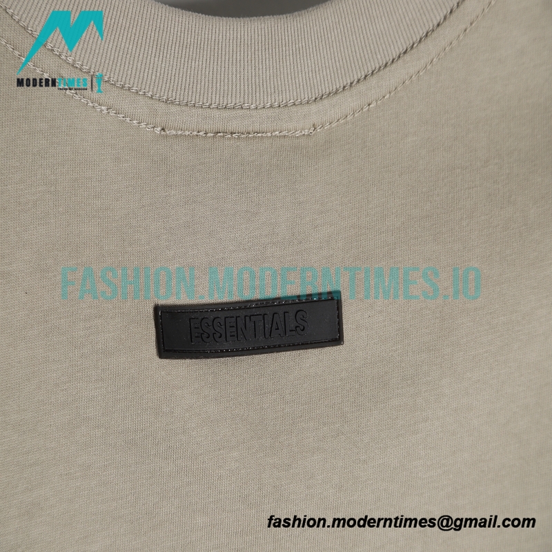 Fear Of God - Double-row Silicone Letter-sleeve T-shirt