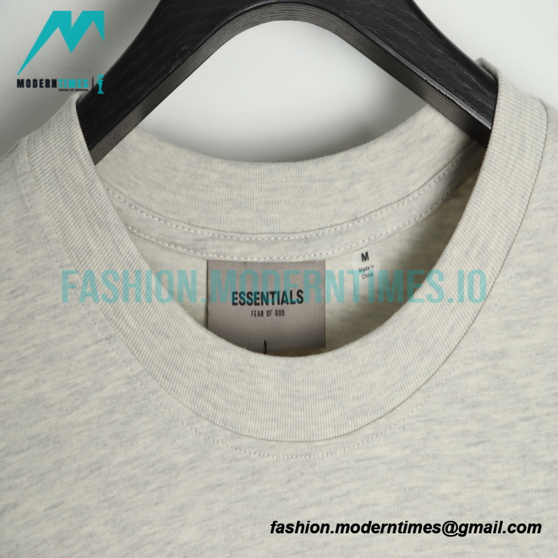 Fear Of God - Double-row Silicone Letter-sleeve T-shirt