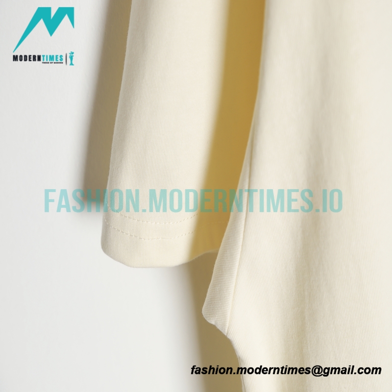 Fear Of God - Double-row Silicone Letter-sleeve T-shirt