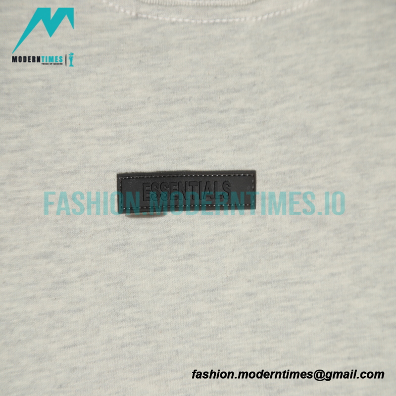 Fear Of God - Double-row Silicone Letter-sleeve T-shirt