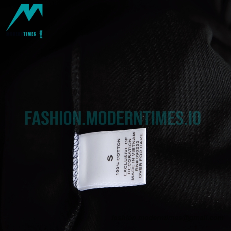 Fear Of God - Double-row Silicone Letter-sleeve T-shirt