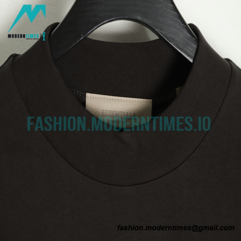  Fear Of God - Fenced 77-letter Short-sleeved T-shirt