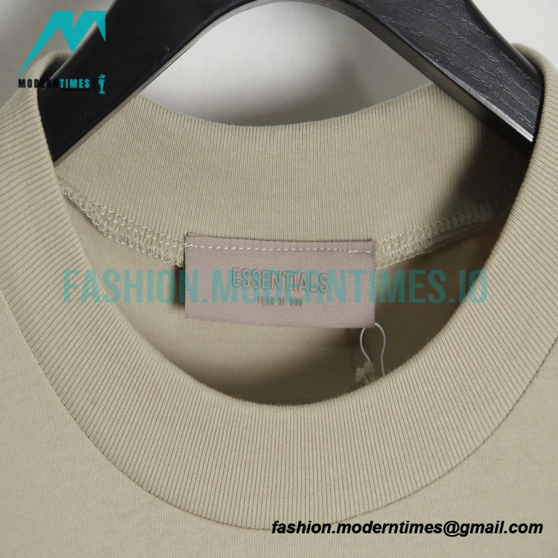  Fear Of God - Fenced 77-letter Short-sleeved T-shirt
