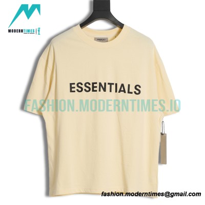 Fear Of God - Chest Silicone Letter-sleeve T-shirt