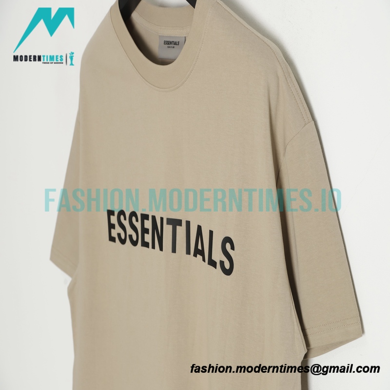 Fear Of God - Chest Silicone Letter-sleeve T-shirt
