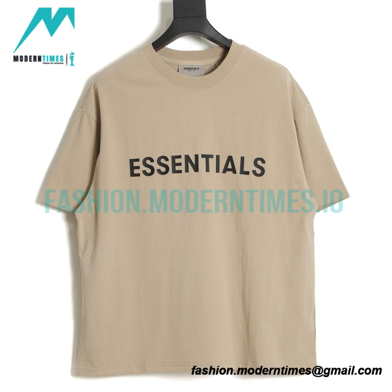Fear Of God - Chest Silicone Letter-sleeve T-shirt