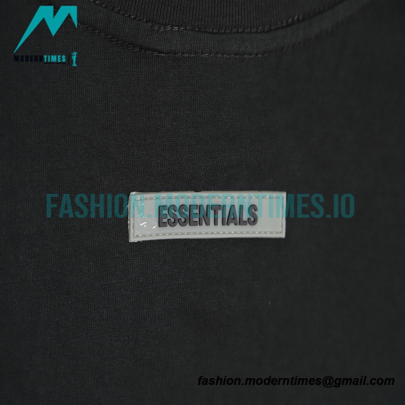 Fear Of God - Chest Silicone Letter-sleeve T-shirt
