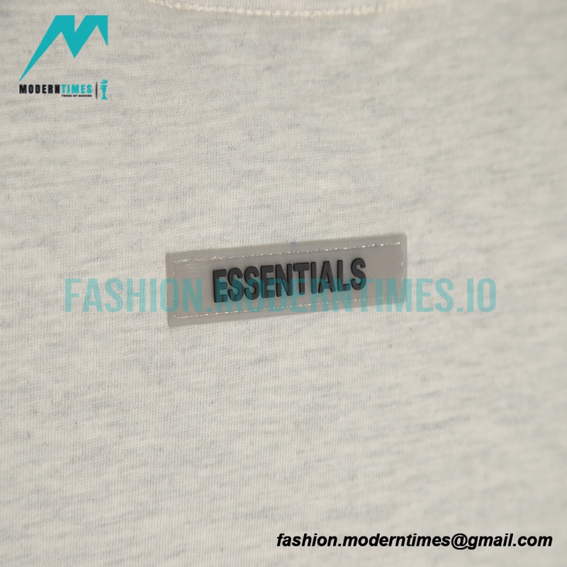 Fear Of God - Chest Silicone Letter-sleeve T-shirt