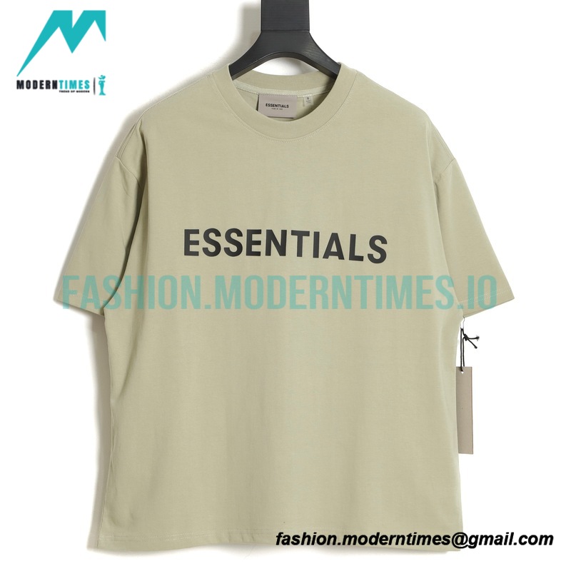 Fear Of God - Chest Silicone Letter-sleeve T-shirt