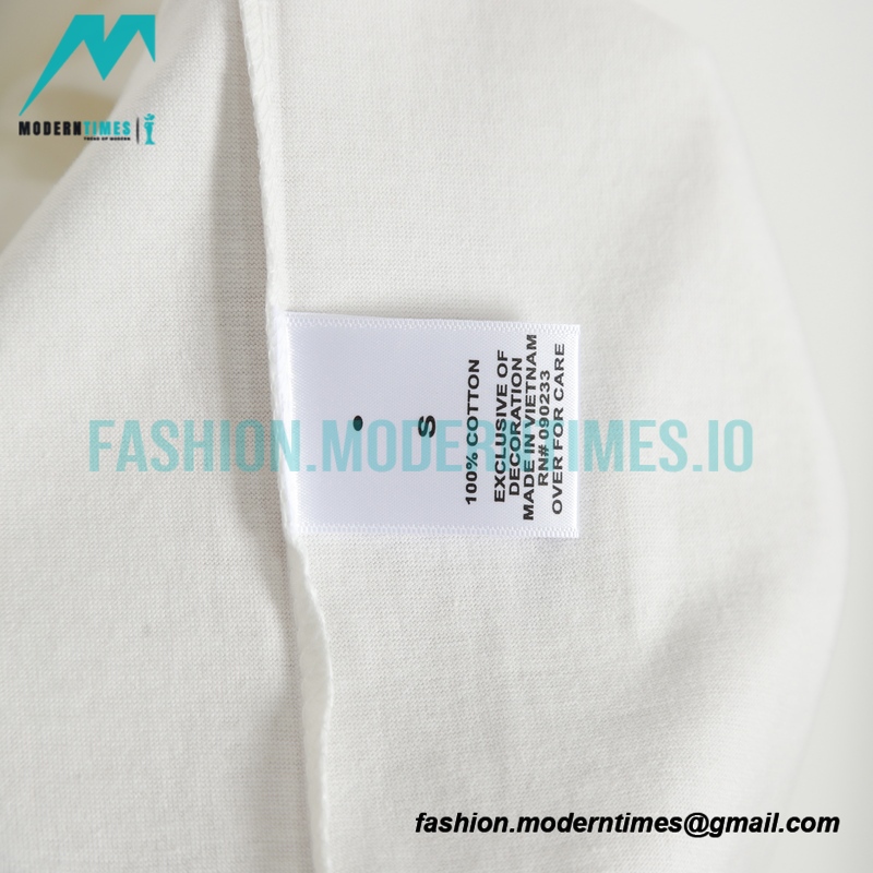Fear Of God - Chest Silicone Letter-sleeve T-shirt