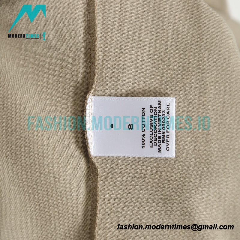 Fear Of God - Chest Silicone Letter-sleeve T-shirt