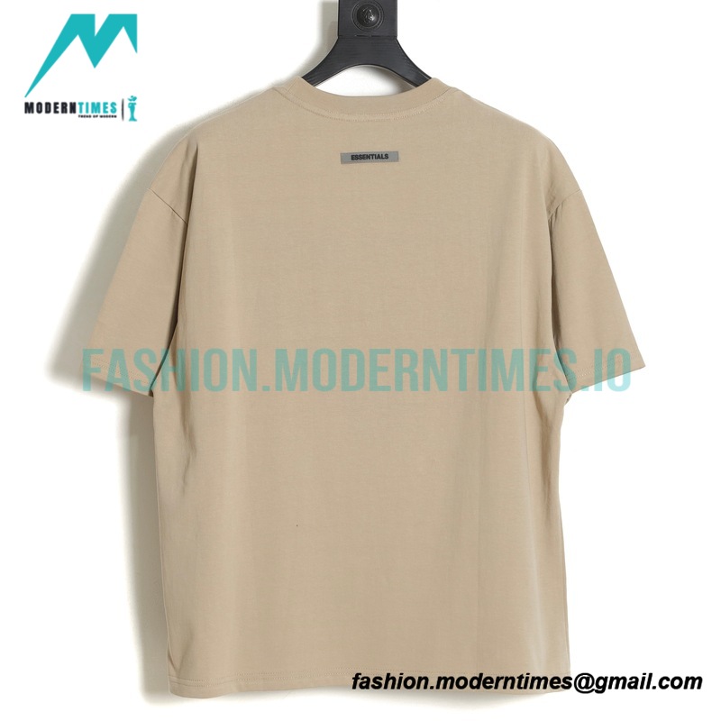 Fear Of God - Chest Silicone Letter-sleeve T-shirt