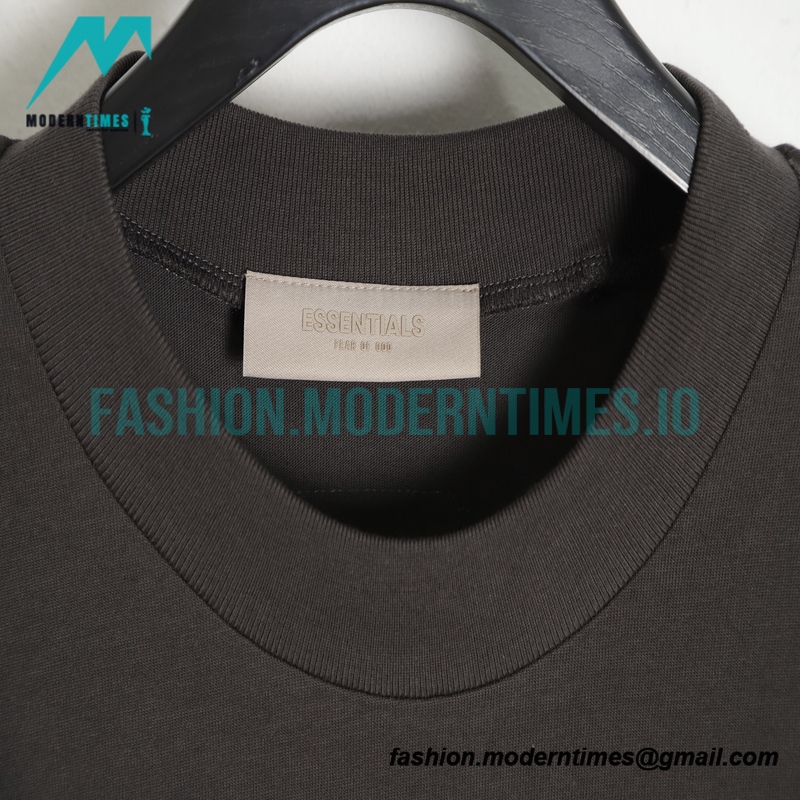 Fear Of God - Flocked Large E Letter Short Sleeve T-shirt