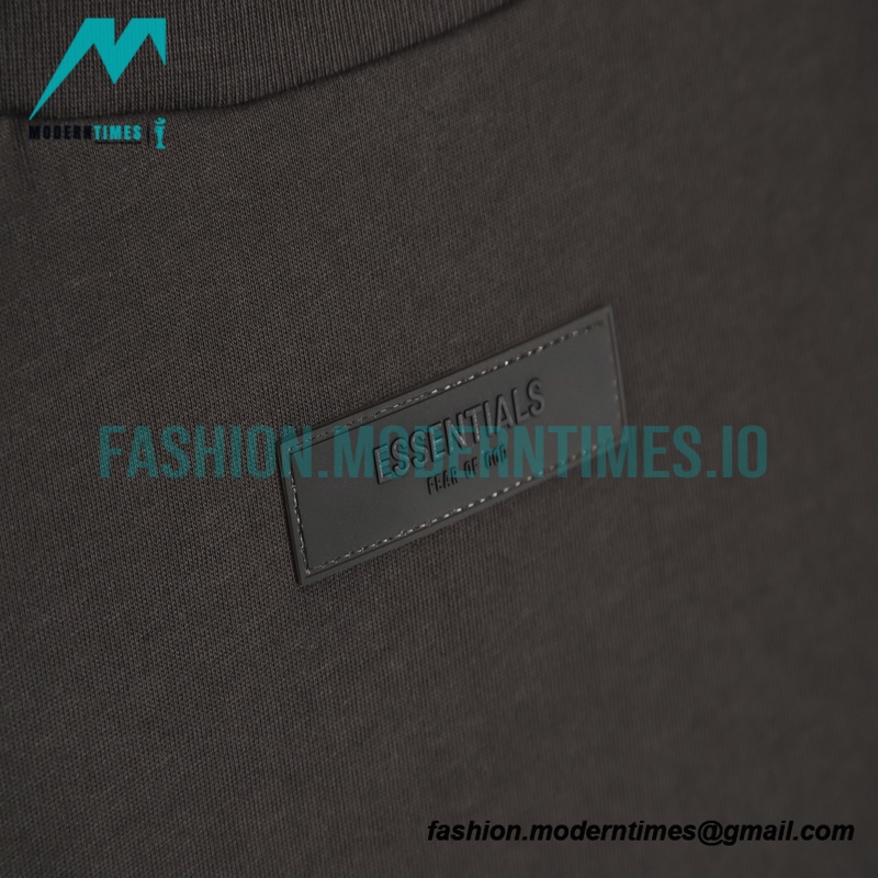 Fear Of God - Flocked Large E Letter Short Sleeve T-shirt