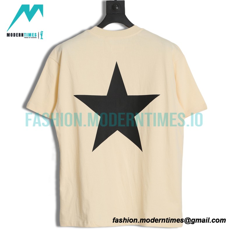 Fear Of God - Back Pentacle Printed Short-sleeved T-shirt