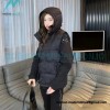 Gucci - 22FW Dark Double G Jacquard Canvas Hooded Down Vest