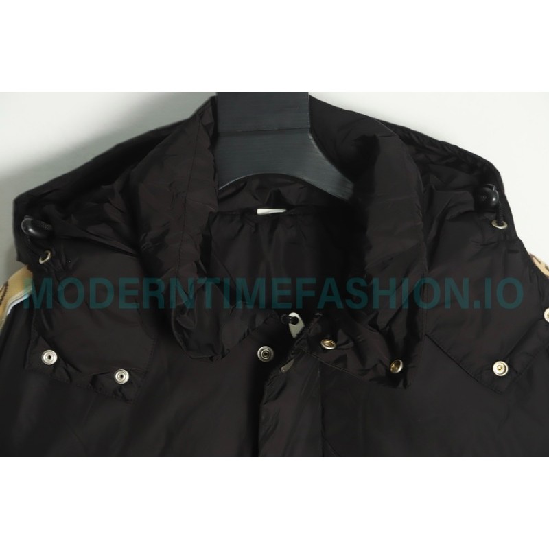 Gucci - 20FW Reflective G Jacquard Stripe Down Jacket