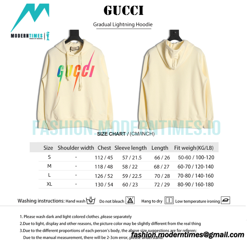 Gucci - Gradual Lightning Hoodie