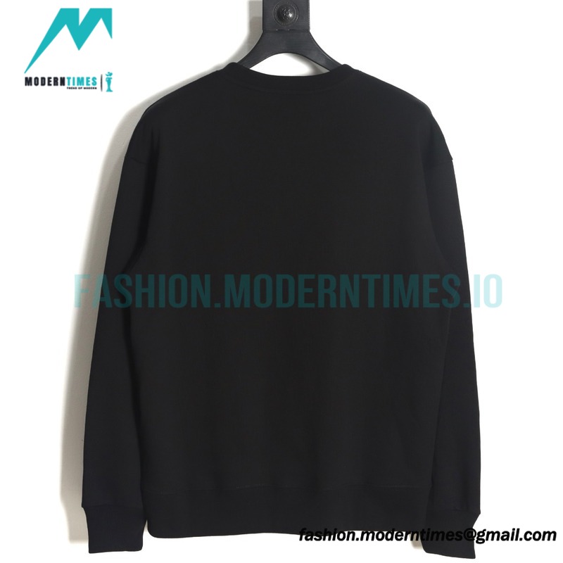 Gucci - 23FW Simple Logo Letter Printed Round Neck Hoodie