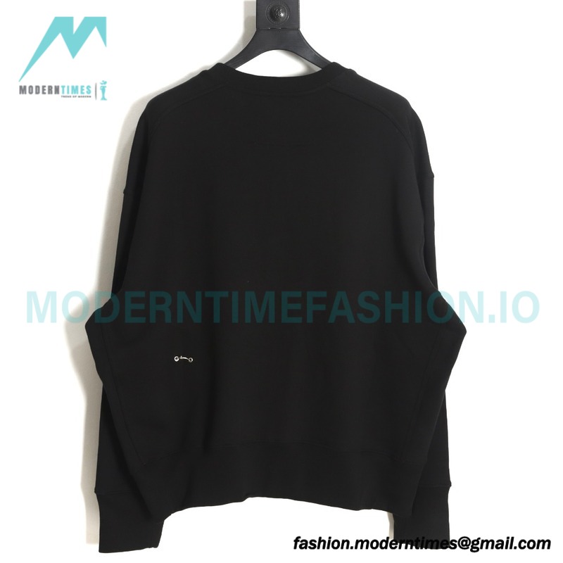  Givenchy - Broke Letter Latch And Cut The Crewneck Hoodie