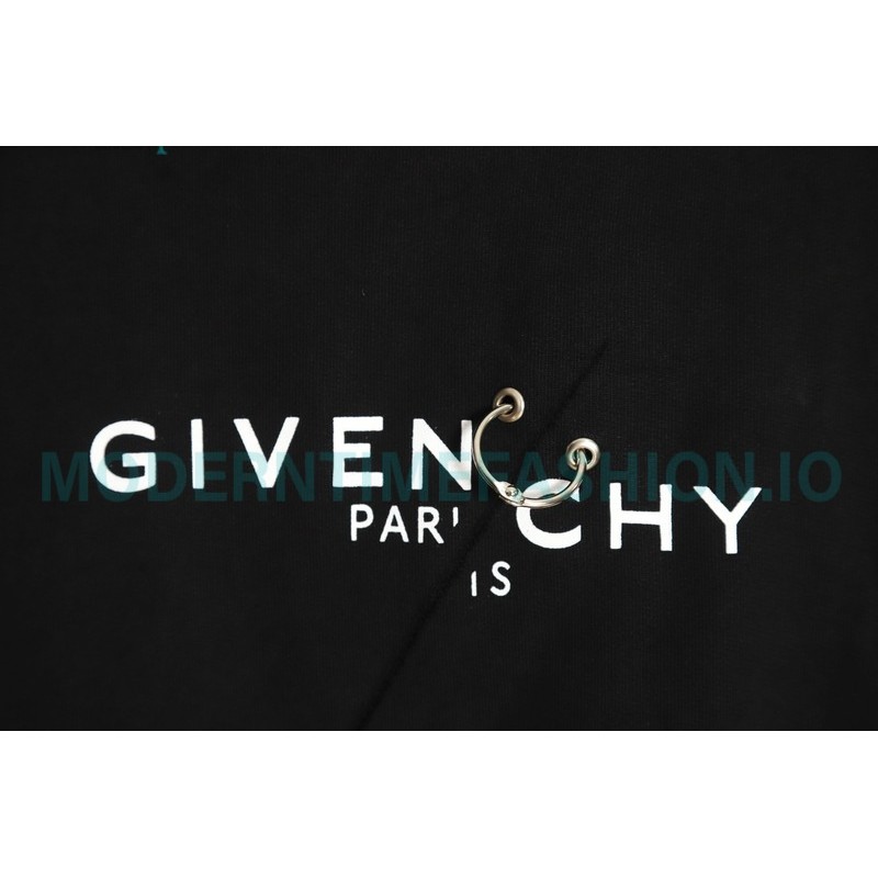  Givenchy - Broke Letter Latch And Cut The Crewneck Hoodie