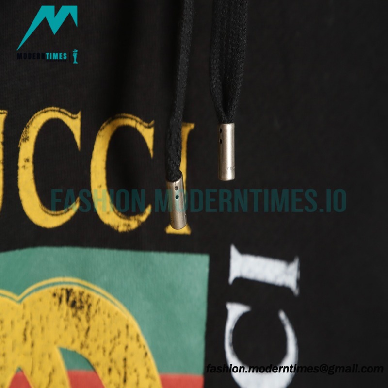 Gucci - Classic Square Logo Printed Hoodie