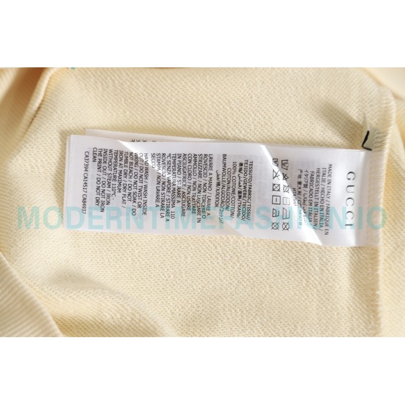Gucci - Embroidered Logo Crew Neck Hoodie