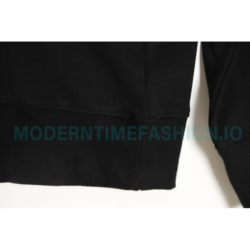 Balenciaga - Gucci Co-brand Logo Foam Printed Round Neck Hoodie