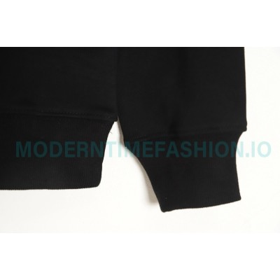 Balenciaga - Gucci Co-brand Logo Foam Printed Round Neck Hoodie