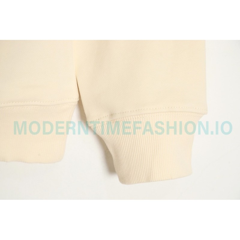 Balenciaga - Gucci Co-brand Logo Foam Printed Round Neck Hoodie